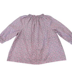 Bisby Girls Pink Floral Print Blouse